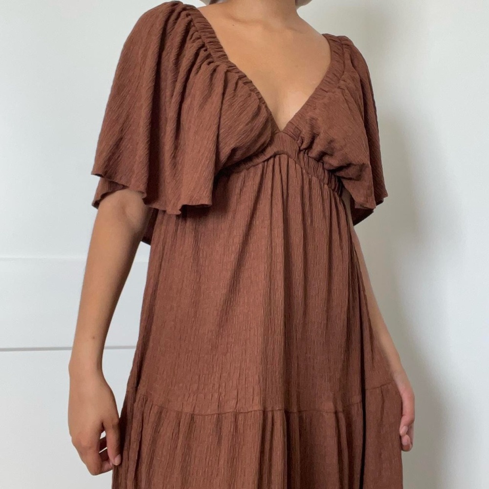 STUNNING GRECIAN STYLE MAXI DRESS 🤎💫
